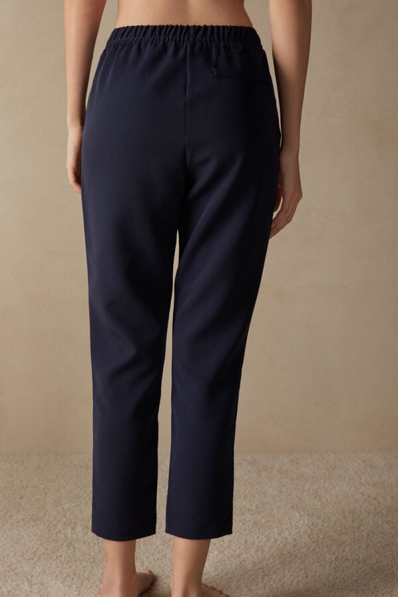 Intimissimi Trousers with Pockets Blå | DKZPD91477